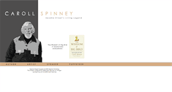 Desktop Screenshot of carollspinney.com