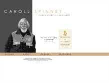 Tablet Screenshot of carollspinney.com